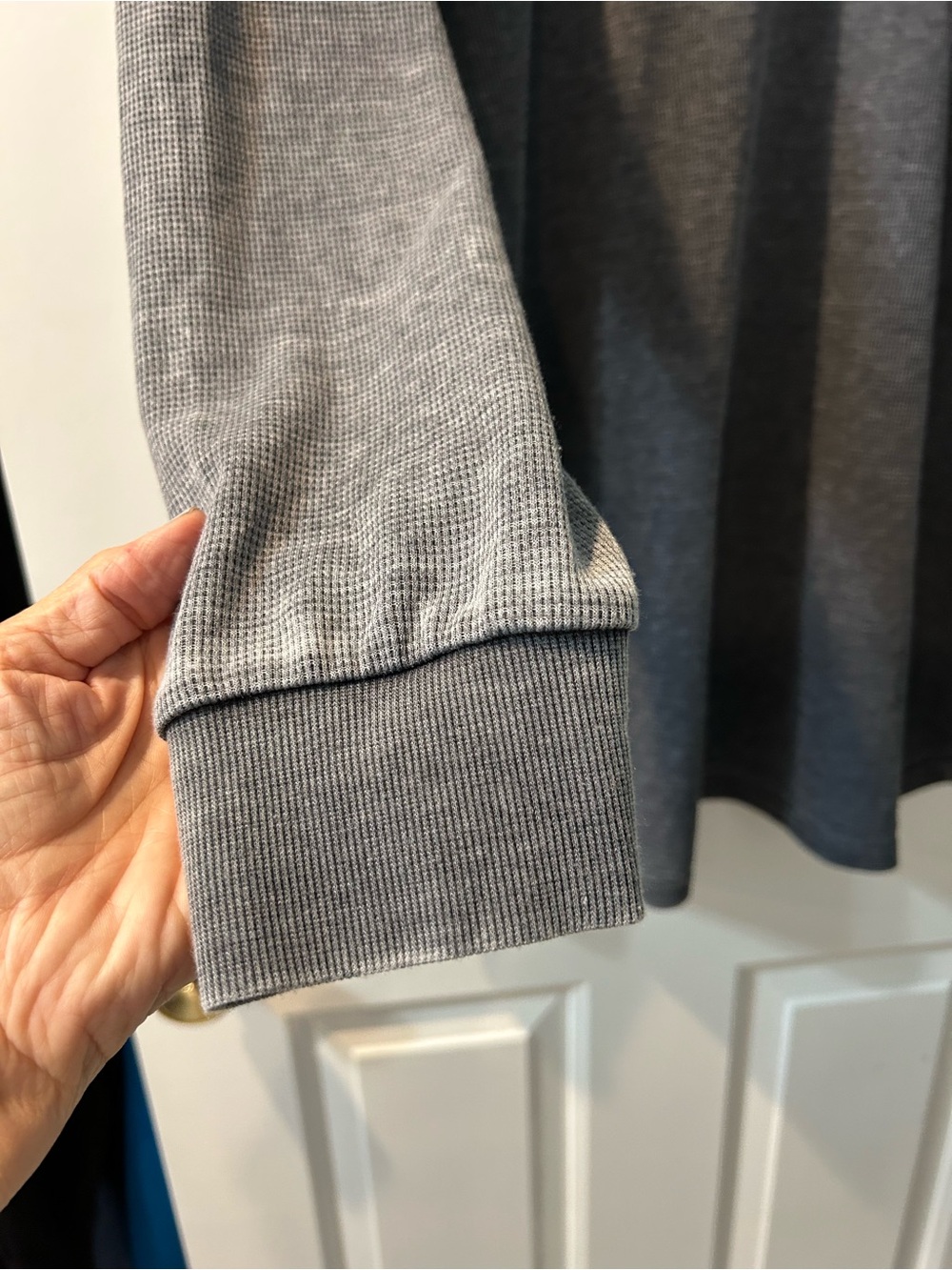 Jane & Delancey 2X Gray Marled Hoodie -Uber Soft Fabric